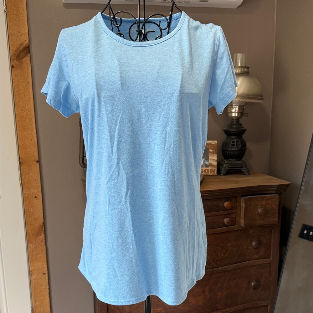 Columbia Omni Freeze Zero Sky Blue Women's Short Sleeve Tee